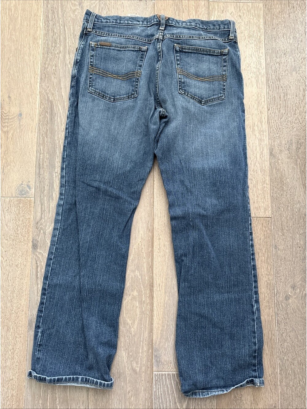 Ariat M4 Low Rise Boot Cut Jeans Men’s 34x32 Blue Denim Western Cowboy